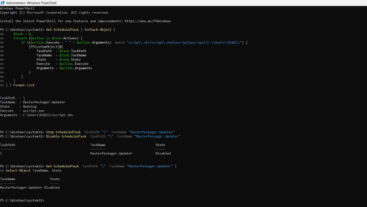 Penanganan Dua Pop-up Windows Script Host dan Indikasi Aktivitas Malware gallery 1